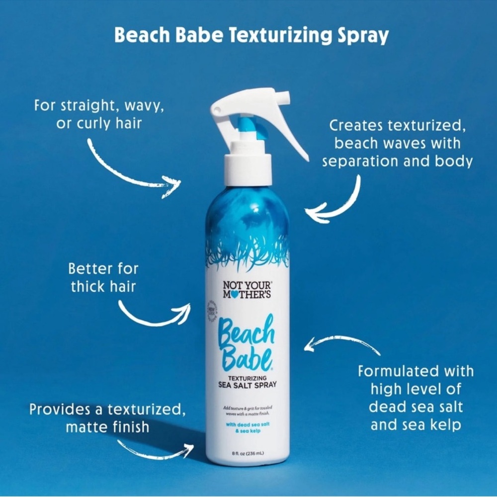 Not Your Mother's Beach Babe Texturizing Sea Salt Spray! New!